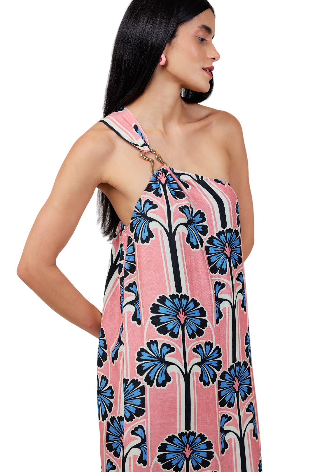 Anya One Shoulder Maxi