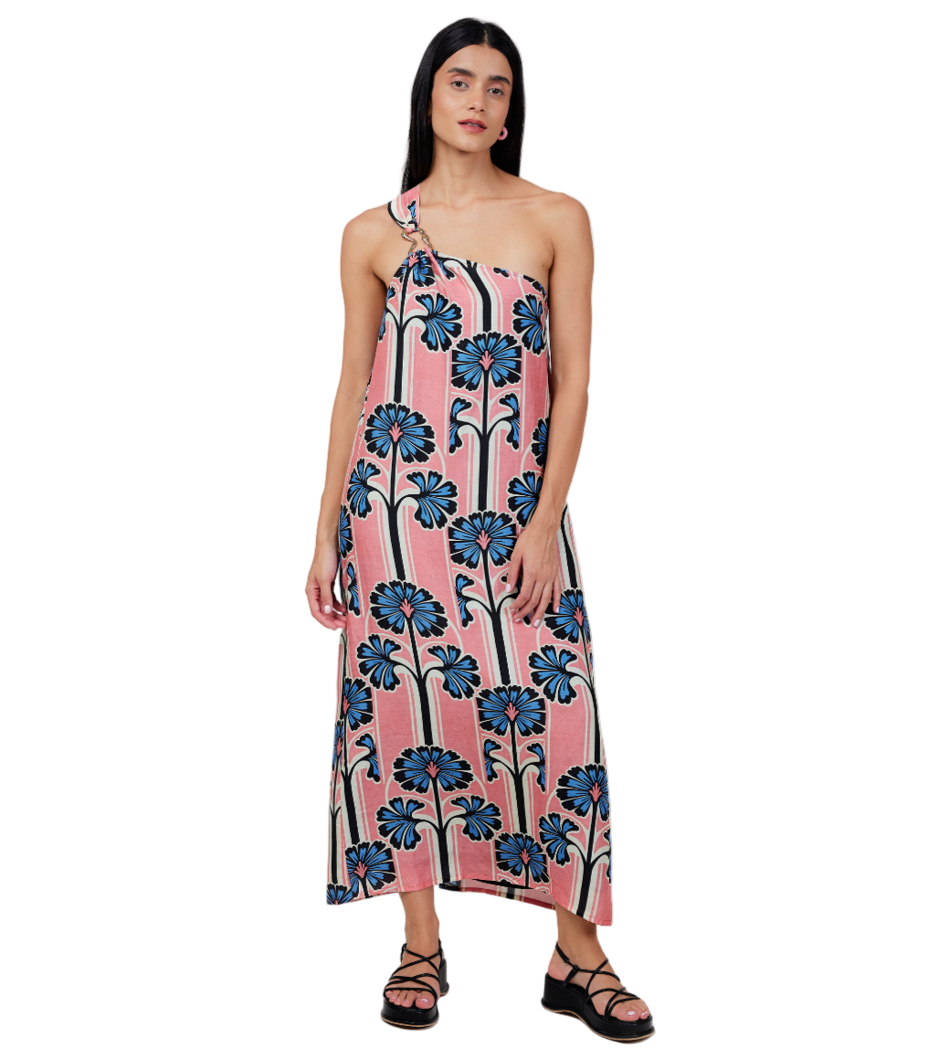 Anya One Shoulder Maxi