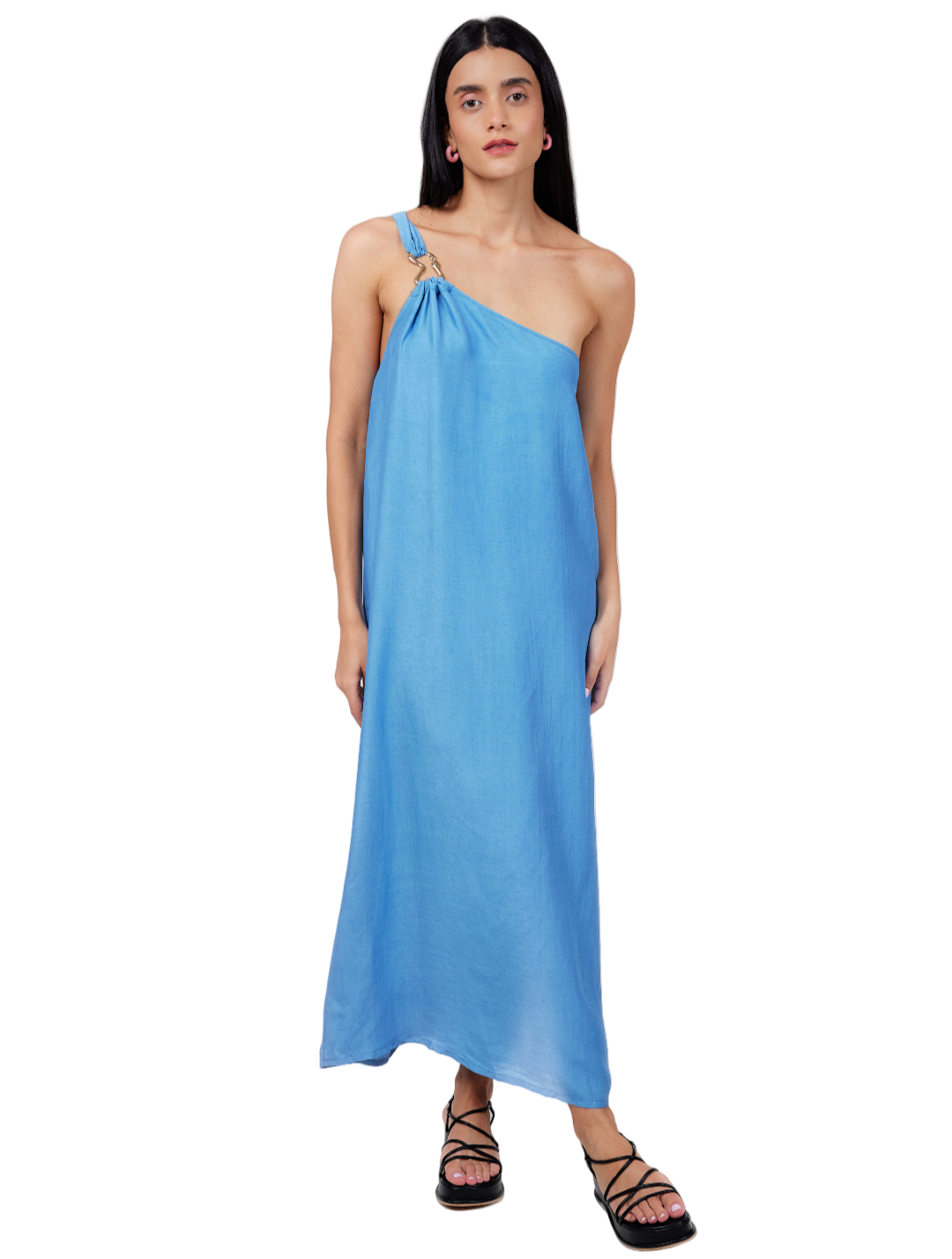 Anya One Shoulder Maxi